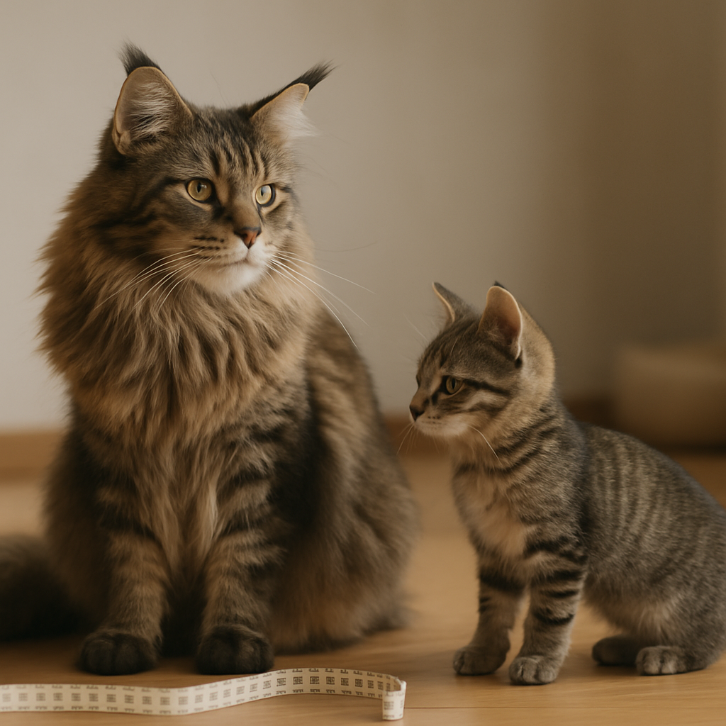 Körperbau und Größe von Katzen: Tipps von Himmels-Katzen.de