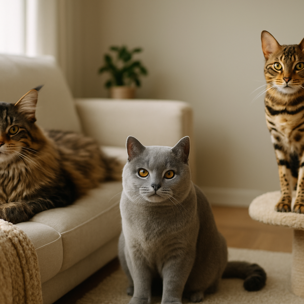 Katzenrassen im Überblick bei himmels-katzen.de